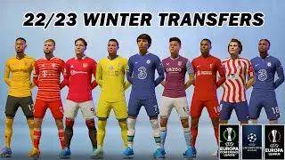 22/23 Winter Transfer (January) Squad Update File For FIFA 22