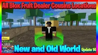 All Blox Fruits Dealer Cousins Locations | Update 14 Locations Old & New