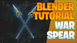 War spear - Blender Tutorial