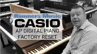 How To: Casio AP Piano Factory Reset - Rimmers Music