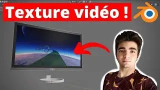 Comment faire une texture vidéo sur Blender ?