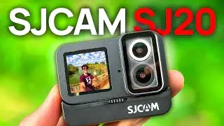 SJCAM SJ20 😲 The ONLY one with DOUBLE LENS!