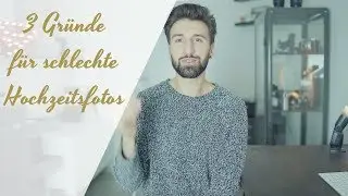 Schlechte Hochzeitsfotos? Hier sind 3 Gründe dafür!