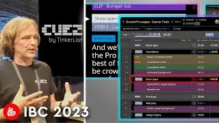 Fully Automate Your Live Broadcasts | NEW Cuez by Tinkerlist at IBC2023