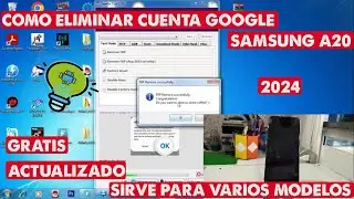 ELIMINAR CUENTA GOOGLE SAMSUNG A20 ACTUALIZADO 2024 (A10/A20/A30/A50.ETC) TODOS LOS BINARIOS