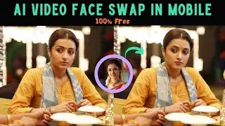 AI Face Changer | Face Swap Video in Mobile | How to change face in video | Face Morphing | Tamil