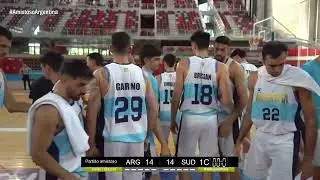 Argentina 81 - 72 Sudán del Sur | Amistoso internacional