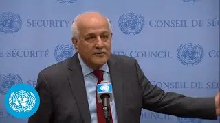 Palestine on 2 State Solution for Palestine & Israel - Security Council Media | United Nations