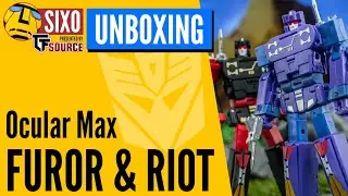 UNBOXING: Transformers Ocular Max REmix RMX-06 Furor and RMX-07 Riot