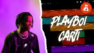 HOW TO MAKE TRAP BEATS FOR PLAYBOI CARTI IN BANDLAB 💻🎧