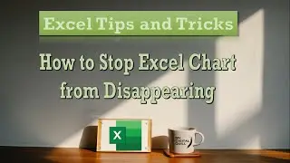 #shorts | How to Prevent Excel Chart from Disappearing