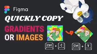 (Quick Tips) Quickly Copy Gradient and images into other shapes in figma. A HIDDEN FEATURE???