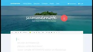 How to Integrate Summernote Editor With Bootstrap | devRasen | Use Summernote Editor In Bootstrap