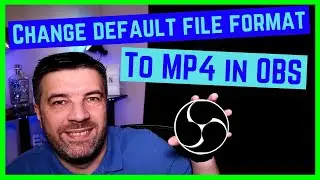 How to change OBS file to MP4 | Alter default settings