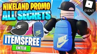 [ACCESSORIES] Roblox Nikeland Gives FREE Nike Pro Cap & Nike Elemental Backpack! (Secret Promo Code)