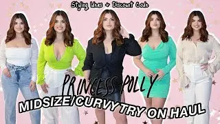 PRINCESS POLLY MIDSIZE/CURVY TRY ON HAUL 2022 (w/ Discount Code)