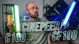 Zhiyun Cinepeer C100 y CF100 👉 Focos LED de 100w y RGB