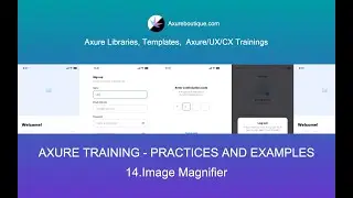 Axure Tutorial-Practices and Examples: 14.Image Magnifier