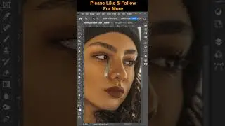 How to add realistic tears in adobe photoshop 