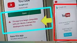 this app is no longer compatible with your device. contact the developers for more info.hindi