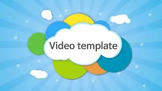 Video template for kids (intro + video frame + lower third) No Copyright