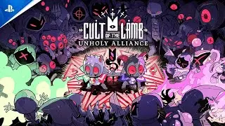 Cult of the Lamb | Unholy Alliance Launch Trailer | PS5, PS4