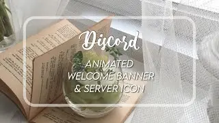 🏹 :: animated welcome banner & server icon for discord.