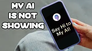 MY AI Not Showing On Snapchat | Fix Something Went Wrong MY AI On Snapchat 100% Working