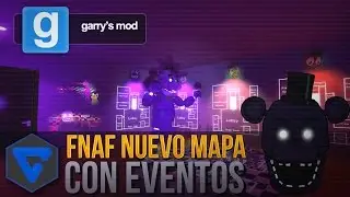 Nuevo Mapa Five Nights At Freddy'S Gmod Todos Los Animatronicos Se Mueven! W/Itowngameplay