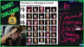 Caedrel Picks His Worlds Roster (Budget Challenge!!)