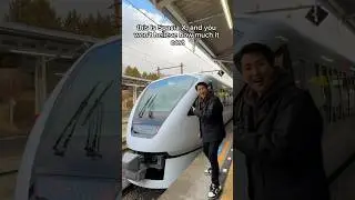 You won’t believe what’s inside this Japanese Train! #japan #shorts