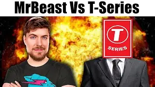 MrBeast vs T-Series