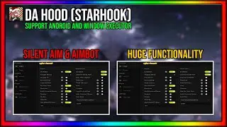 DAHOOD BEST AIMLOCK SCRIPT | BEST LEGIT & RAGE SCRIPT | STARHOOK LEAKED | SUPPORT WAVE AND SOLARA