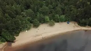 Loch Morlich, Cairngorms by Drone.