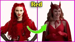 Descendants Characters And Their Favorite Witch + 🔊 Guess The Voice...! Red, Chloe, Mal, Bridget