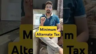 What is Minimum Alternate tax #shorts #economy #economics