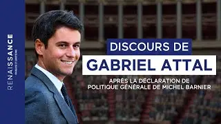 Discours de GABRIEL ATTAL en réponse à la déclaration de politique générale du Premier ministre