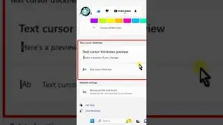 Adjust mouse sensitivity |  Mouse Settings - text cursor thickness ( 2024 STEPS ) | eTechniz.com 👍