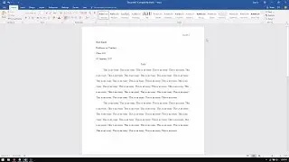 Microsoft Word: How to Set Up an MLA Format Essay (2017)