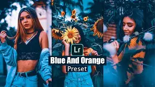 How to Edit Blue And Orange - Lightroom mobile Tutorial - Free Preset