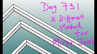 Revit Exercise (Day 731) Three different methods to create Miter Joint