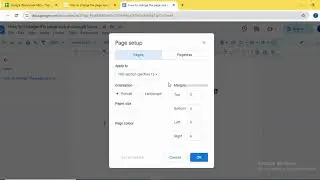 How to change the page size in Google Docs | Google Docs Tutorial | Thedigitalhowto.com