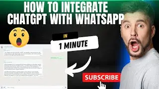 How to Integrate Chatgpt with WhatsApp || Chatgpt Whatsapp chatbot