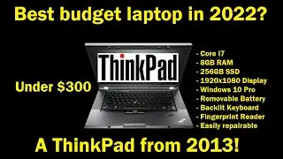 Best budget laptop in 2022? Comparing a new Dell Inspiron vs 2013 ThinkPad T530