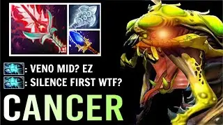 NEW META First Item Silence Venomancer Counter Storm Mid Most Hated Annoying Hero WTF Dota 2