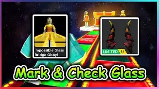 [UGC LIMITED] Roblox Impossible Glass Bridge Obby Script - Mark & Check Glass