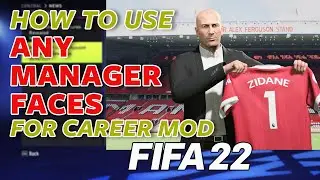 CHEAT TABLE - HOW TO USE ANY MANAGER FACES FOR CAREER MODE FIFA22