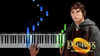 Lord of the Rings Theme of The Shire Piano Tutorial