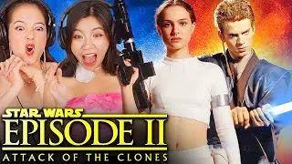 Foreign Girls React | Star Wars: Episode II - Attack of the Clones | First Time Watch