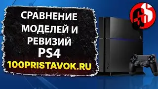 Какие существуют версии и ревизии PS4